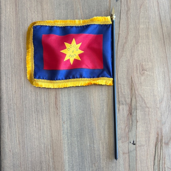 Salvation Army Boy with Flag - Picture 16 of 16